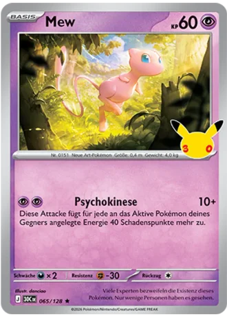 Mew #065/128 — 30 Jahre