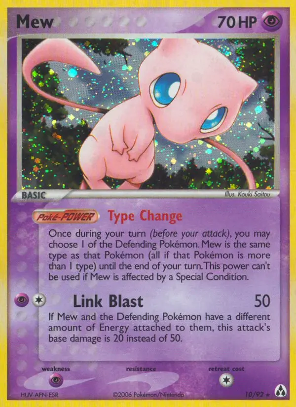 Mew #10 — EX La Leggenda di Mew