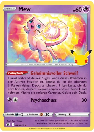 Mew #11/25 — Celebrations