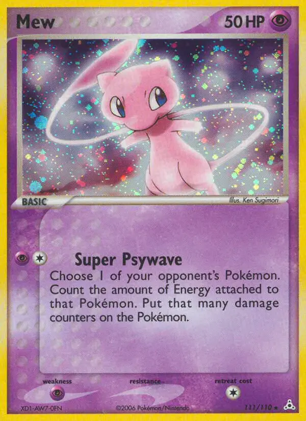 Mew #111 — EX Fantasmi di Holon
