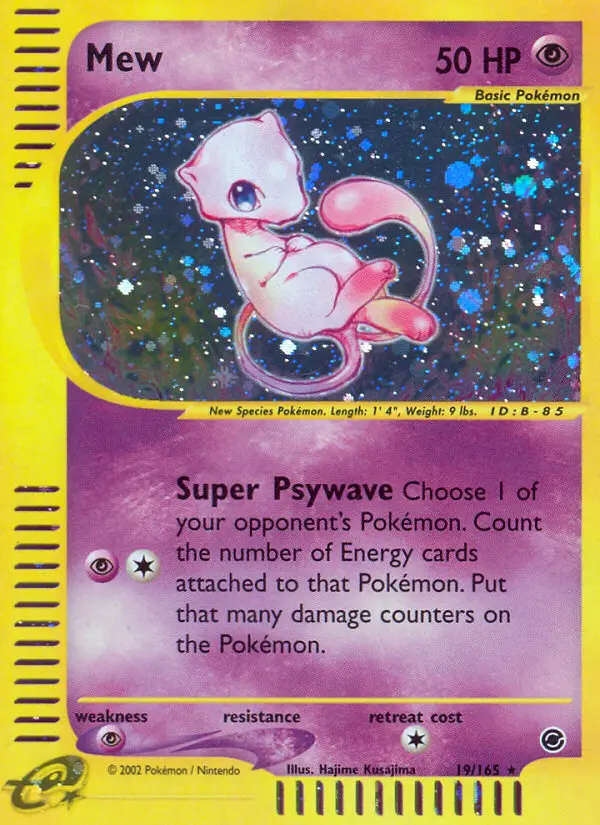 Mew #19 — Expedition Base Set