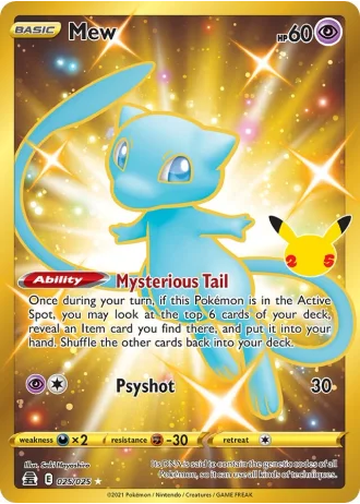 Mew #25 — Celebrations