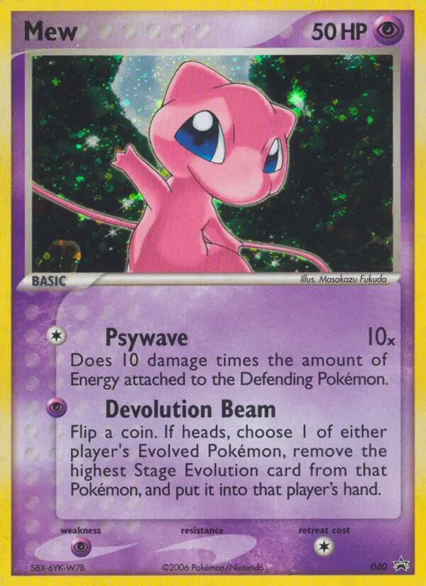 Mew #40 — Nintendo Promos