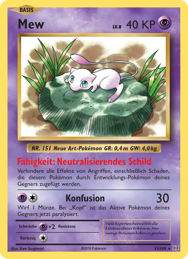 Mew #53 — Evolution