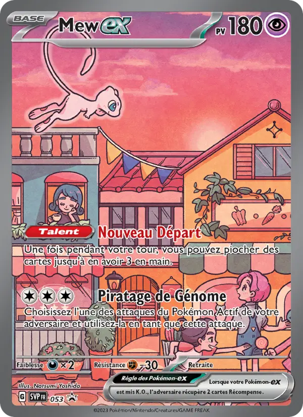 Mew ex #053 — Écarlate & Violet Promos