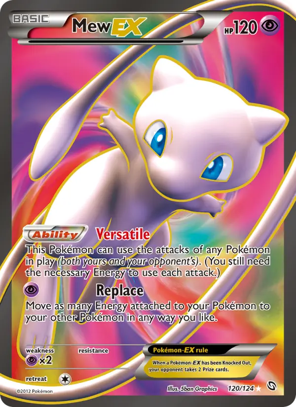 Mew EX #120 — Dragons Exalted