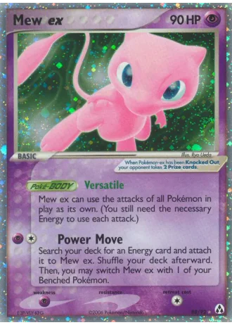 Mew ex #88 — Legend Maker