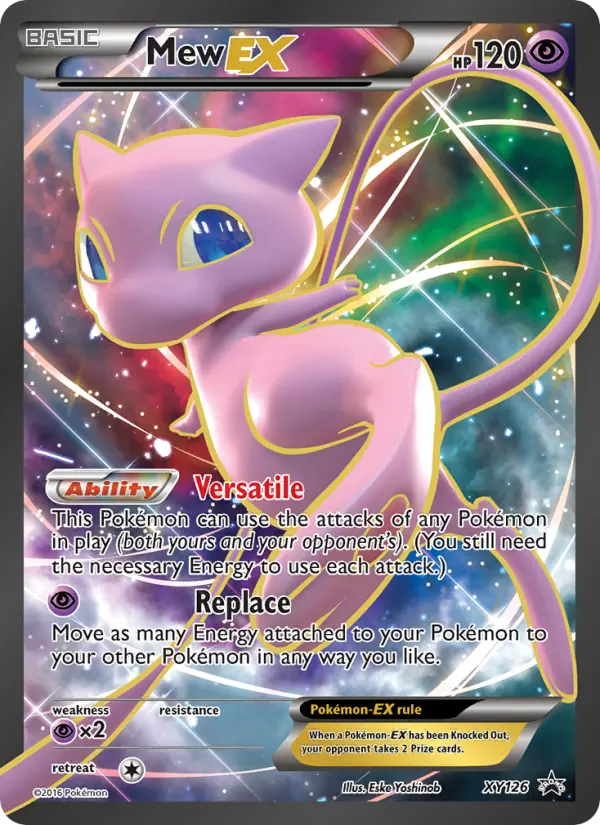 Mew EX XY126 — XY Promos