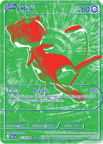 Mew G/RGB — 30e Anniversaire