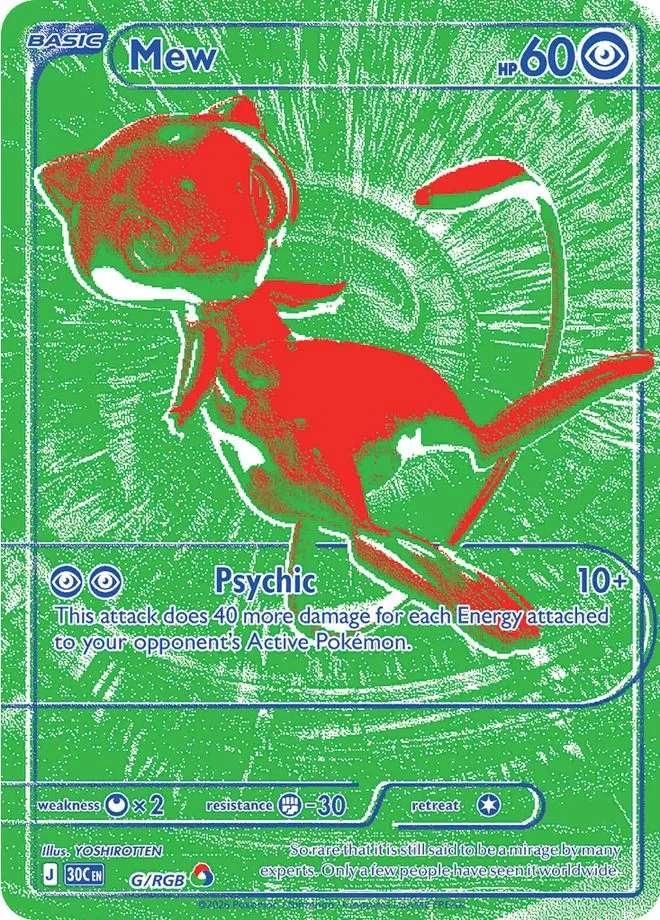 Mew #G/RGB — 30th Celebration