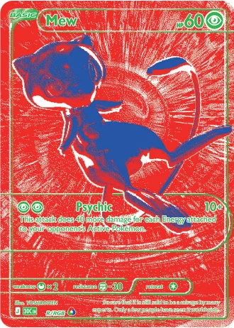 Mew #R/RGB — 30th Celebration