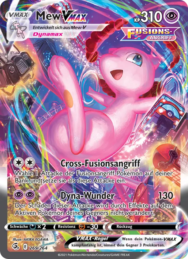 Mew VMAX #269 — Fusionsangriff