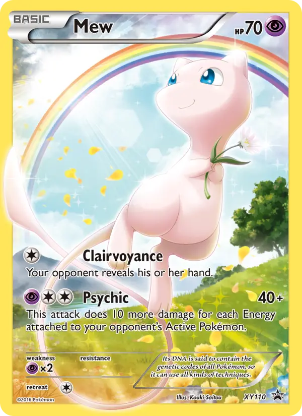 Mew XY110 — XY Promos