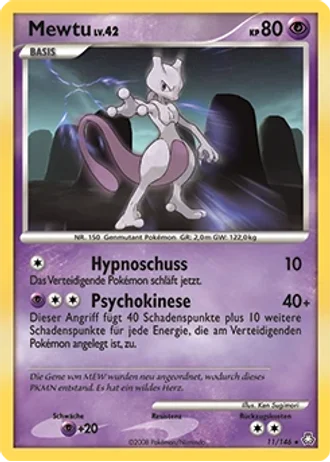 Mewtu #11/146 — Erwachte Legenden