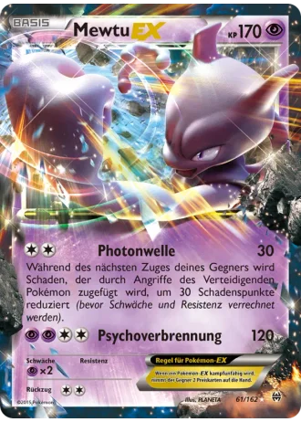 Mewtu EX #61/162 — TURBOstart