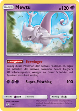Mewtu SM77 — Sonne & Mond Promos