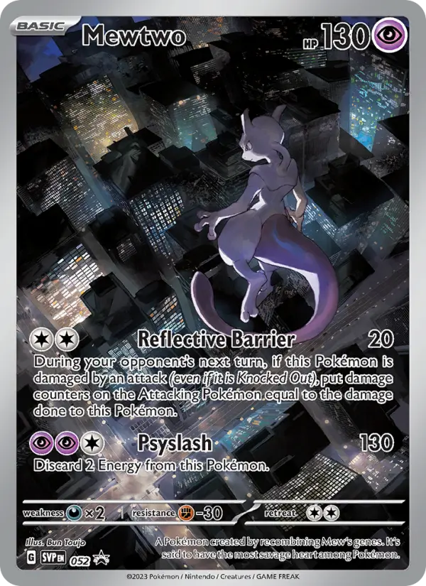 Mewtwo #052 — Scarlet & Violet Promos
