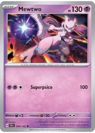 Mewtwo #059/142 — Corona Astrale