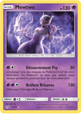 Mewtwo #12/18 — Détective Pikachu