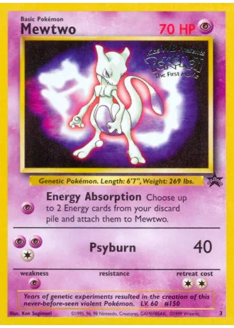 Mewtwo #3 — Wizards Promos