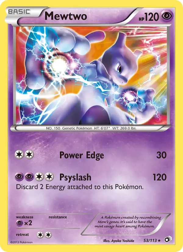 Mewtwo #53 — Legendary Treasures