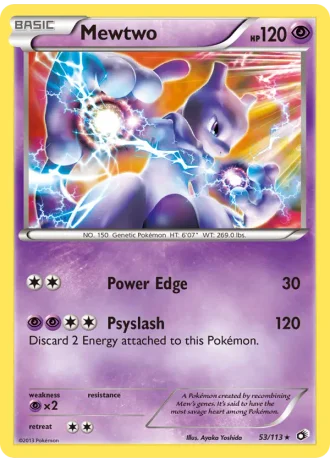 Mewtwo #53 — Legendary Treasures