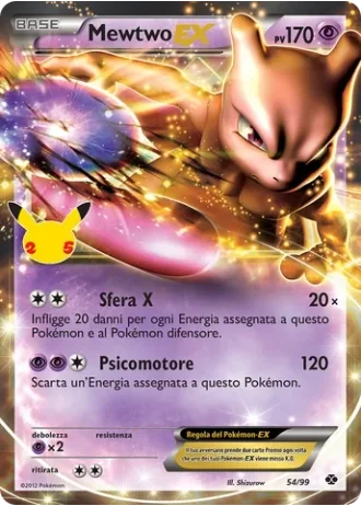 Mewtwo #54/99 — Collezione Classica (Celebrazioni)