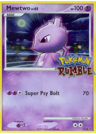 Mewtwo #9 — Pokémon Rumble