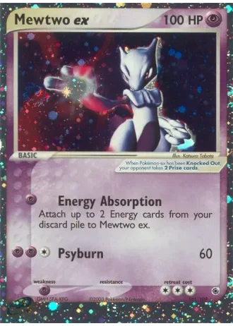 Mewtwo ex #101 — Ruby & Sapphire