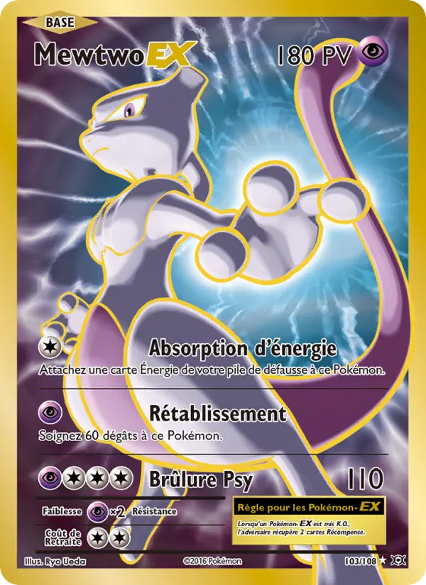 Mewtwo EX #103 — Évolutions