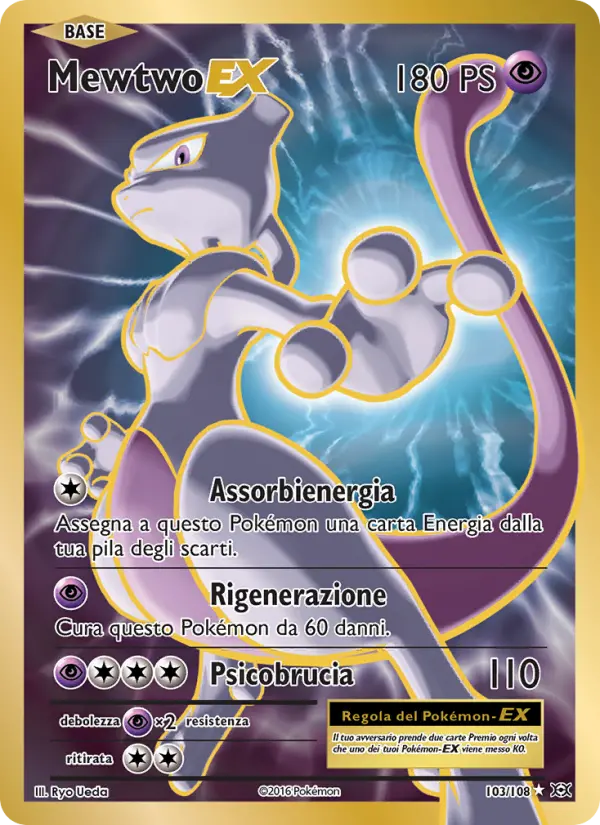 Mewtwo EX #103 — Evoluzioni