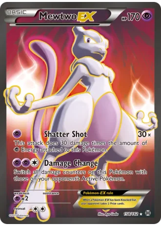 Mewtwo EX #158 — BREAKthrough
