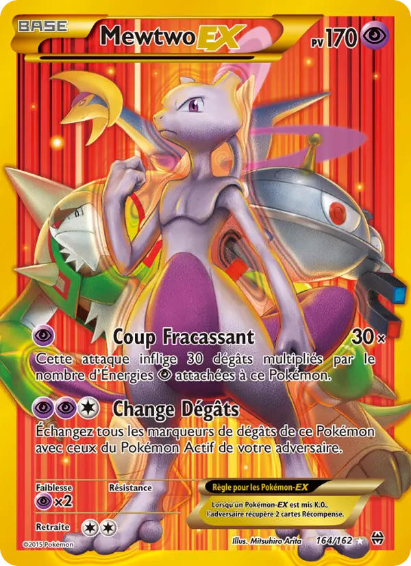 Mewtwo EX #164 — Impulsion Turbo