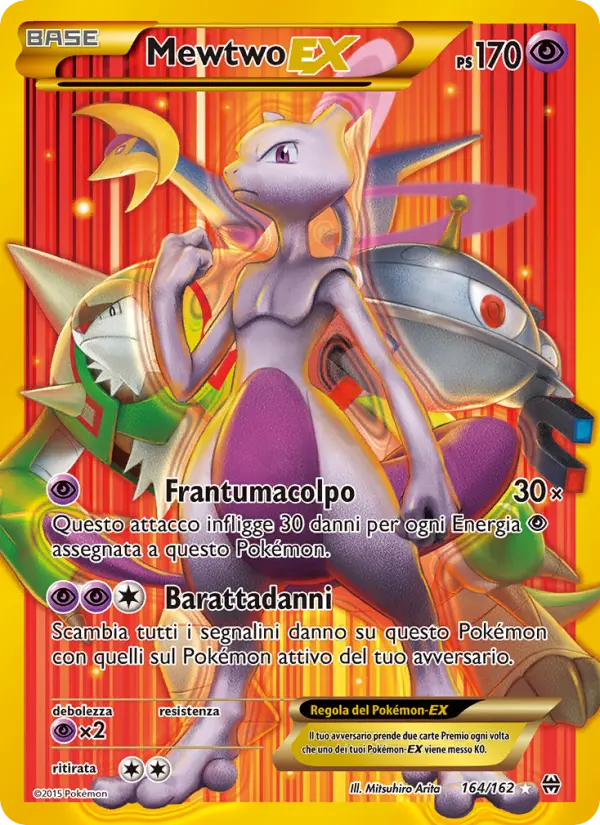 Mewtwo EX #164 — Turbo Blitz