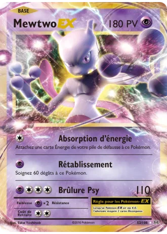 Mewtwo EX #52/108 — Évolutions