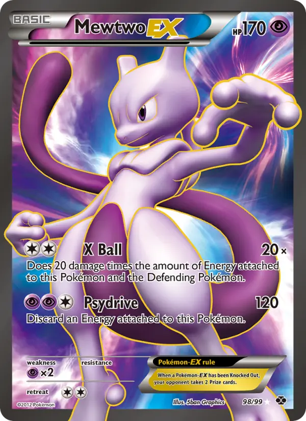 Mewtwo EX #98 — Next Destinies