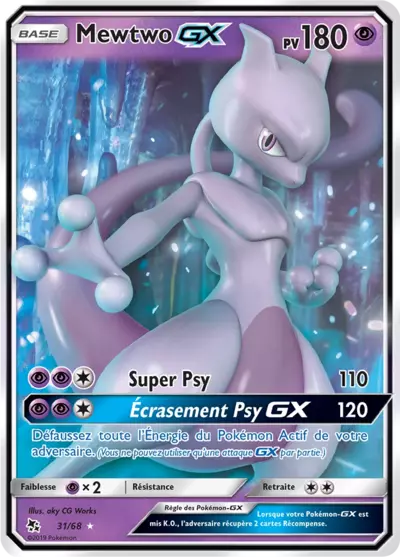 Mewtwo GX #31 — Destinées Occultes
