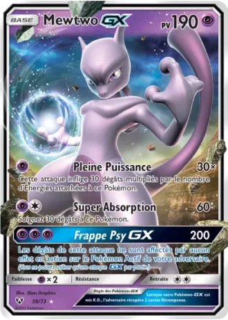 Mewtwo GX #39/73 — Légendes Brillantes