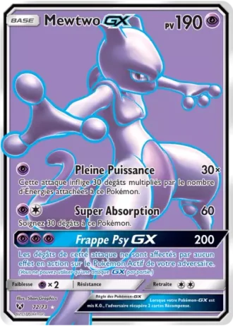 Mewtwo GX #72/73 — Légendes Brillantes