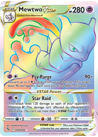 Mewtwo VSTAR #079 — Pokémon GO