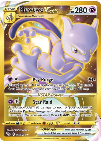 Mewtwo VSTAR #086 — Pokémon GO
