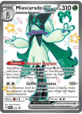 Miascarade ex #078 — Écarlate & Violet Promos