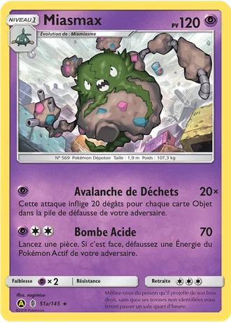 Miasmax #51a — Cartes alternatives A jaune