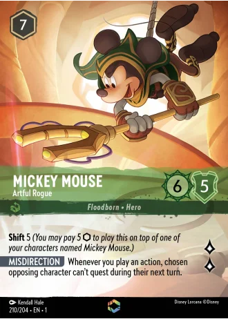 Mickey Mouse - Artful Rogue #210/204 — The First Chapter