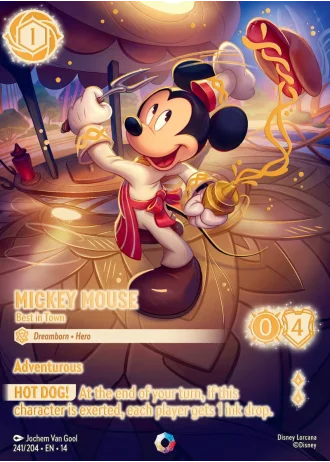 Mickey Mouse - Best in Town #241/257 — Hyperia City