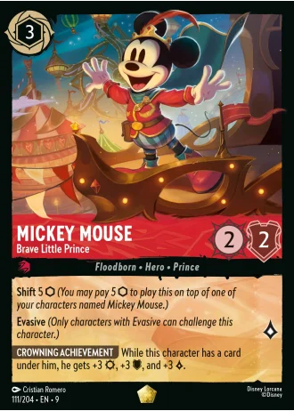 Mickey Mouse - Brave Little Prince #111/204 — Fabled