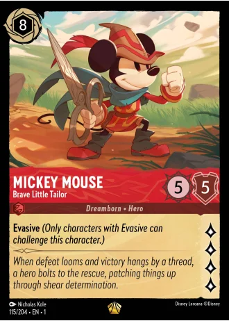 Mickey Mouse - Brave Little Tailor #115/204 — The First Chapter