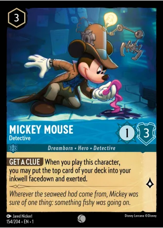 Mickey Mouse - Detective #154/204 — The First Chapter