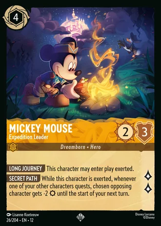 Mickey Mouse - Expedition Leader #26/257 — Wilds Unknown