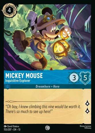Mickey Mouse - Inquisitive Explorer #155/261 — Attack of the Vine!